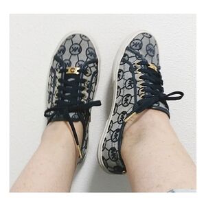 Michael Kors Blue Fashion Sneakers